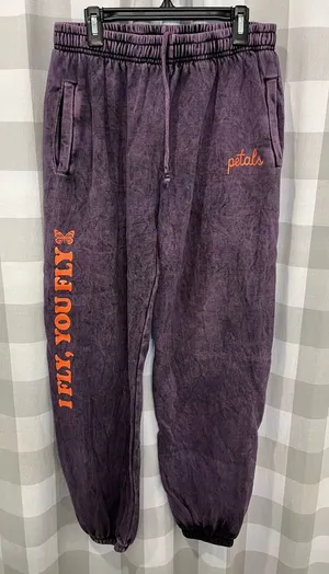Zumiez Purple Joggers with Orange Accents thumbnail 1
