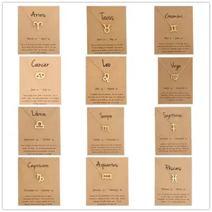 Astrological Zodiac Sign Star Sign Necklace thumbnail 4
