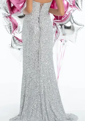 Camille La Vie Prom Dress Sequin thumbnail 1