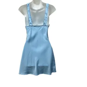 Princess Polly Lioness BEL AIR MINI DRESS BLUE Size XS thumbnail 11