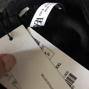 Zara Black Crop Top NWT thumbnail 4