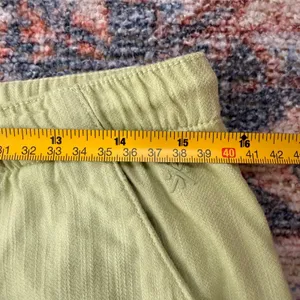 Roark Campover Pants Soft Lime Green Elastic Waist Tapered Leg Womens Medium thumbnail 4