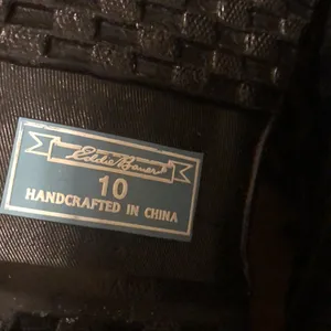 Eddie Bauer Vintage Black, Quilted Waterproof Lined Snow Duck Boots Size 10 thumbnail 7