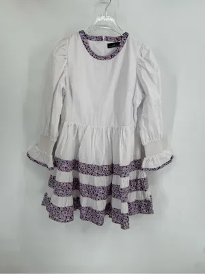Pomander Place Tuckernuck Dress Fran Mini Swing mediumWhite Floral Coastal Prepp thumbnail 3