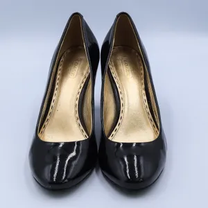 Coach Sheri Patent Leather Pumps Women 9B Black Round Toe Block Heel A3945 F2080 thumbnail 10