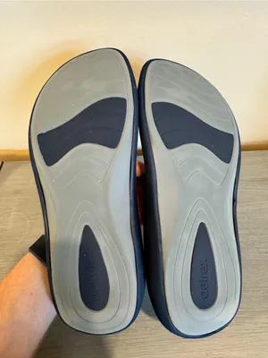 Aetrex womens orthotic Maui Flips arch‎ support Aetrex Maui Thong sandals Navy thumbnail 6