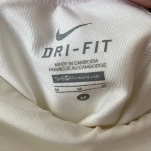 Nike M White Skort Dri-Fit Tennis Golf Athletic Skirt Slit Logo‎ Preppy Acedemia thumbnail 5