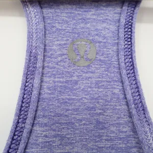Lululemon Tank Top Womens N/A Cool Racerback Purple Heathered Excellent thumbnail 2