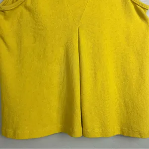 ⭐️Free People we the free west coast yellow swing graphic tank top size small thumbnail 13