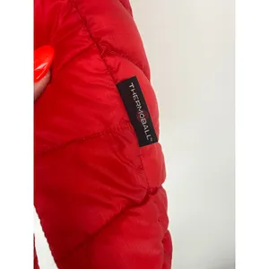 The North Face ThermoBall Insulated Jacket Men’s Large Red Full Zip Packable thumbnail 6