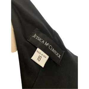 Vintage Jessica McClintock Y2k 90s Strapless Maxi Dress Size Medium thumbnail 10