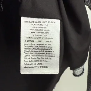 Cotton On Y2K baby Tee‎ cropped Mesh Button Up Crop Top Gray size M thumbnail 5