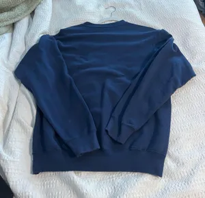 Yale navy blue crew neck thumbnail 4