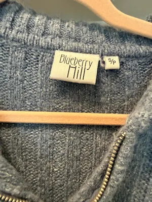 Beverly Hills Polo Club Cozy Oversized Knit Half-Zip Sweater, grey blue thumbnail 4