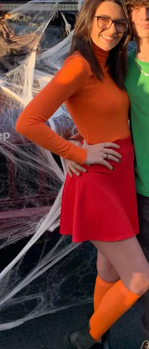 Charlotte Russe Red Skater Skirt thumbnail 3
