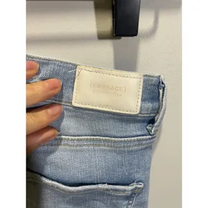 Zara Skinny Jeans Womens 4 Blue Light Wash Embrace Silhouettes High‎ Rise Casual thumbnail 5