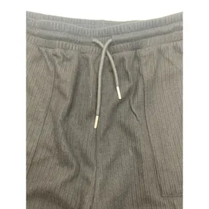 Halara size tall large new Black Wide Leg Cargo Pants velour Ribbed casual relax thumbnail 7