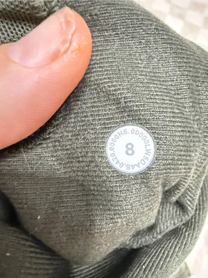 Lululemon Ready to‎ Rulu Jogger 29" Heritage Camo Dark Olive Green Twill size 8 thumbnail 6