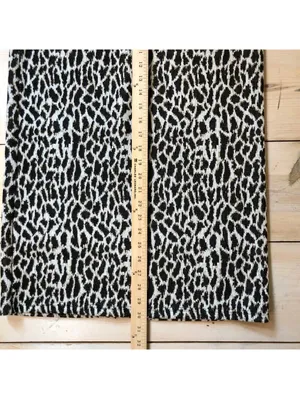 Loft NWT Women's Knit Midi Cheetah Print Pencil Skirt Size M thumbnail 10