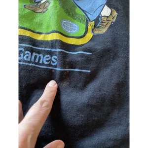 Hot Top T Shirt Sz Medium Black Graphic Cartoon Hobbies Games Gothic Grunge thumbnail 9