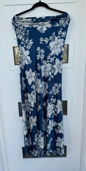 Petal & Pup Maxi Dress Floral Strapless thumbnail 1