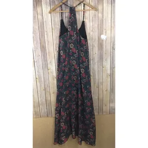 Boohoo Tasha Floral Print Hanky Hem Dress Beaded SIZE 4P Petite New Flaw thumbnail 5