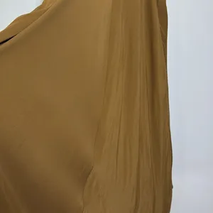 A New Day Brown Midi Dress Lightweight Cutout asymmetrical Hem‎ Tie Back Size M thumbnail 9