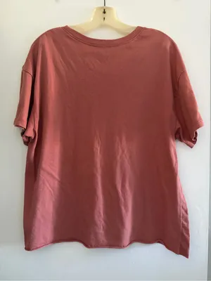 The Beatles Abbey Road Graphic Tee - Dusty Rose Oversized thumbnail 2
