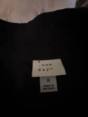A New Day Solid Black Relaxed Fit Blazer thumbnail 5