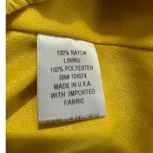 Louna Tie Romper Women's XL Yellow Mustard Short Flutter Sleeve V-Neck RTR thumbnail 6