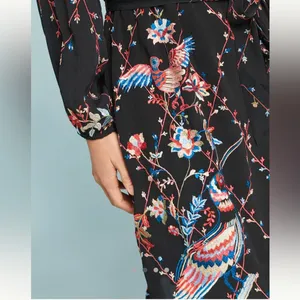 Anthropologie Lilian Embroidered dress NEW thumbnail 3
