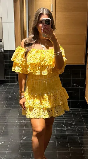 Yellow two piece set Jardinvue Size M thumbnail 5
