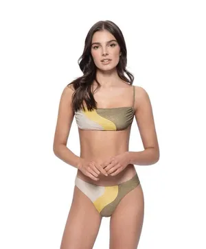 New. PQ gold metallic teeny bikini. Retails $154 thumbnail 5