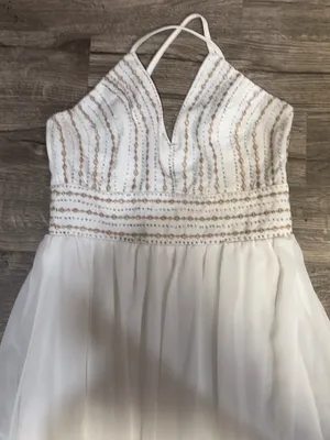 Lulu's White Lace-Trim Spaghetti Strap Maxi Dress thumbnail 5