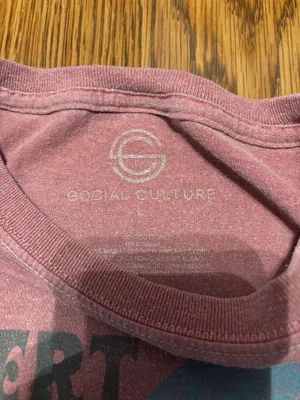 Western Graphic Nevada Tee Pink Size L thumbnail 2