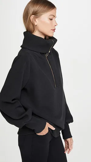 Varley Grey Quarter Zip  thumbnail 2