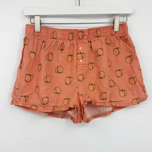 Victoria's Secret Pink Peach Sleep Shorts Pajamas Size XS thumbnail 1