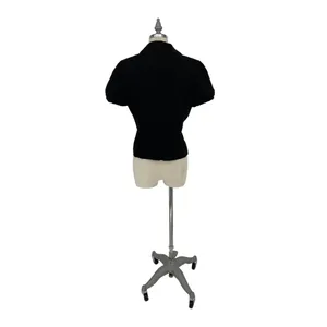 LOFT Puff‎ Sleeve Short Sleeve Blazer Business Women Black Size 4 $89 thumbnail 3