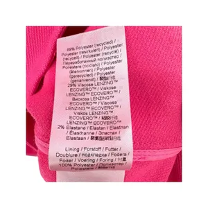 GANNI Hot Pink Mini Dress V-Neck Short Sleeve A-Line Scandi Chic Size 38 US‎ 6 thumbnail 6