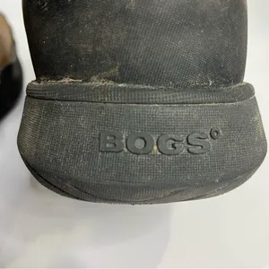 Bogs freedom lace up‎ boots insulated brown leather black womens size 6.5 thumbnail 7