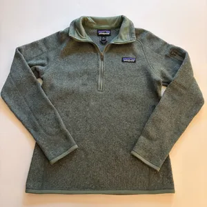 Patagonia Green 1/4-Zip Better Sweater thumbnail 1
