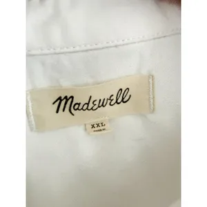 Madewell | White Cotton Courier Oversized Button-Down Shirt | Sz XXL thumbnail 6