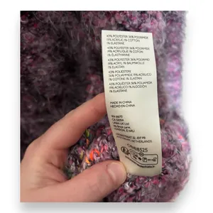 Free People Pink‎ Stella Collared Button Soft Sweater Women's Size S Oversized thumbnail 7