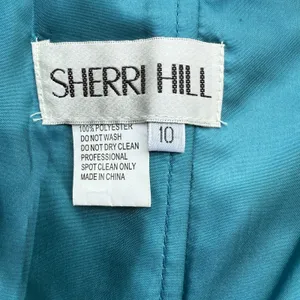 Sherri Hill Beaded Cocktail Mini Strapless Dress Size 10 thumbnail 9