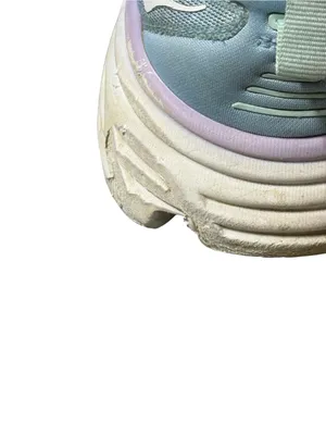 Hoka Bondi 8 Women Size 8 B Airy Blue Running Walking Shoes Sneaker 1127952 thumbnail 5