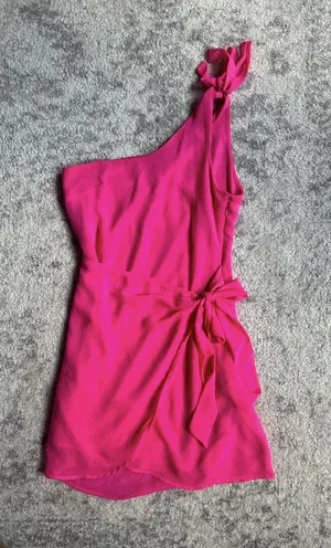 Lucy in the Sky Hot Pink Dress thumbnail 1