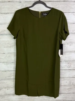 Lulus Shift and Shout Olive Green Shift Dress Size Small thumbnail 3
