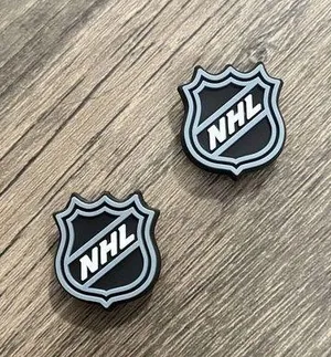 NHL Hockey Team Sports Charm For Crocs Shoe Charms Bracelet - 2 Pieces thumbnail 2