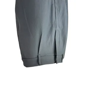 Princess Polly Women's Dark Gray High Waisted Slit Pleated Pencil Midi Skirt 4 thumbnail 2