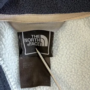 The North Face Womens Full Zip Fleece Jacket‎ Blue Navy Mock Neck Small thumbnail 5